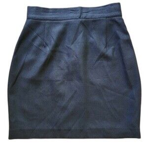Pantz New York Women's Black Lined Skirt Size 10